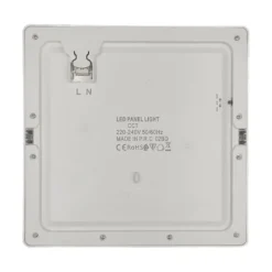 Downlight / Plafón Led KUB, 24W, LUMILED Chip, CCT ajustable, negro
