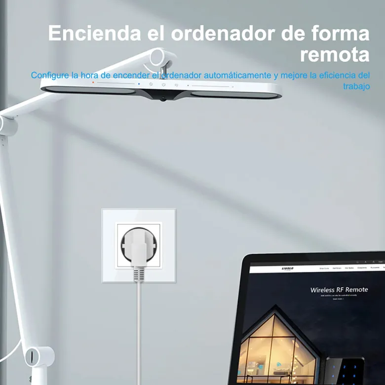 Enchufe LIVOLO WiFi Multifunción 220V - 16A, Alexa / Google Home