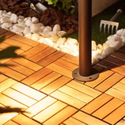Farola de jardín Led BOL, 7W, 70cm