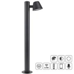 Farola de jardín Led BOL, 7W, RGB+CCT, 70cm