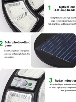 Farola LED Solar URBAN UFO 800W