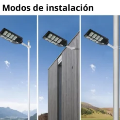 Farola LED Solar URBAN 200W, 3,2V / 15000mAH
