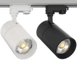 Foco carril Monofásico PIKE RAIL LED blanco 30W, CCT, Triac regulable