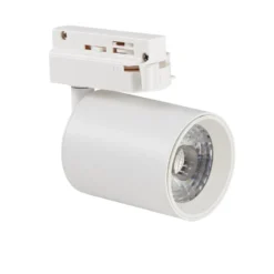 Foco carril Monofásico PIKE RAIL LED blanco 10W, 5-CCT, Triac regulable