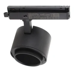 Foco carril Monofásico ROMA, 40W-34W, negro, regulable 24º-60º, UGR13, CCT