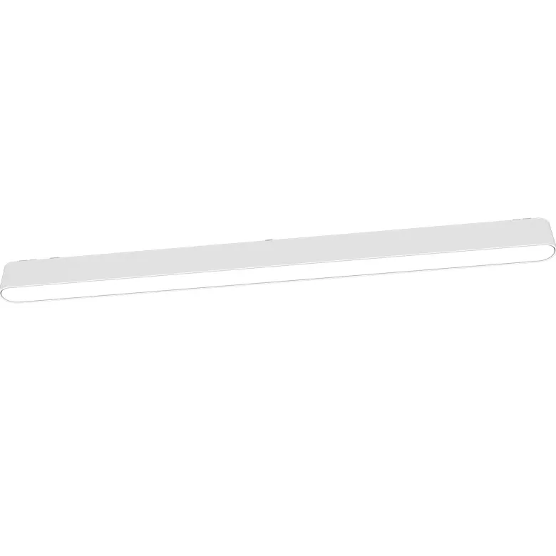 Foco carril SNOW SLIM 378mm 48V, 18W, 90º, blanco