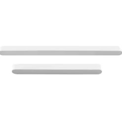 Foco carril SNOW SLIM 378mm 48V, 18W, 90º, blanco