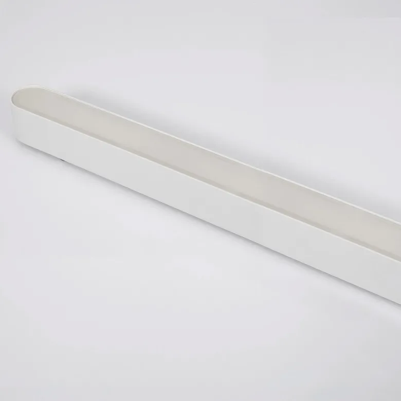 Foco carril SNOW SLIM 378mm 48V, 18W, 90º, blanco