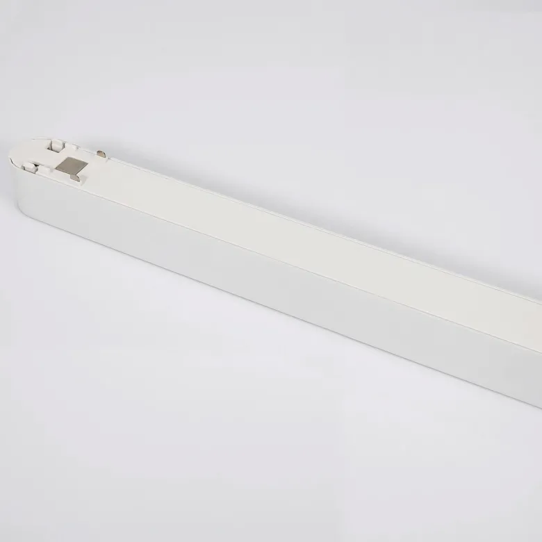 Foco carril SNOW SLIM 378mm 48V, 18W, 90º, blanco