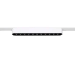 Foco carril SNOW SLIM 252mm 48V, 12W, 24º, UGR16, blanco