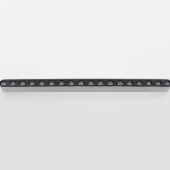 Foco carril SNOW SLIM 378mm 48V, 18W, 24º, UGR16, blanco