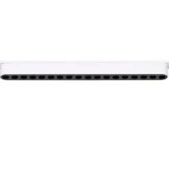 Foco carril SNOW SLIM 378mm 48V, 18W, 24º, UGR16, blanco