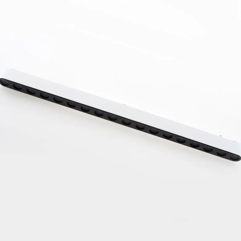 Foco carril SNOW SLIM 378mm 48V, 18W, 24º, UGR16, blanco