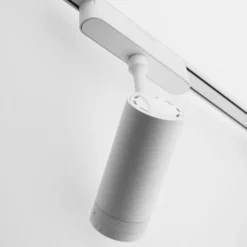 Foco carril SPOT SLIM 48V, 18W, 10-55º ajustable, blanco