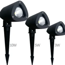Foco de jardín GARLUX, ChipLed Lumileds, 3W