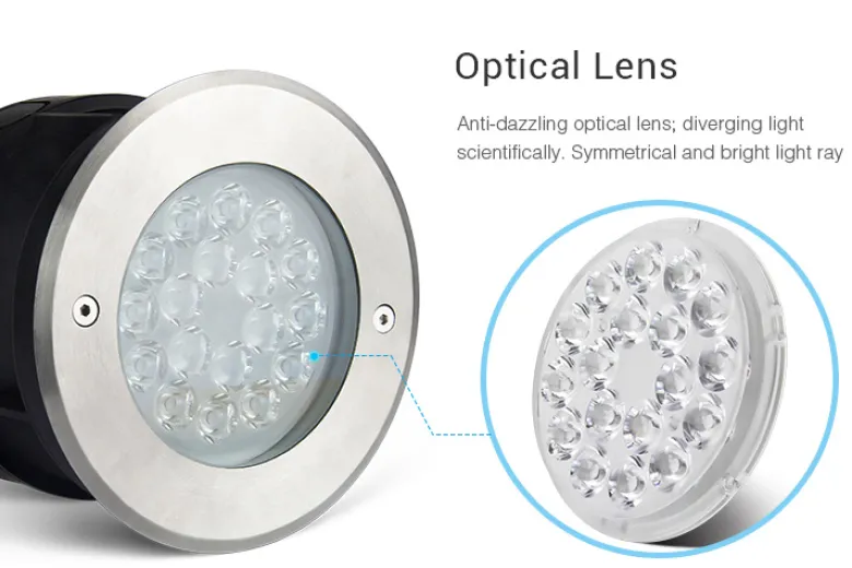 Foco empotrable FOKUA LED 9W, RGB+CCT, SYS-T1