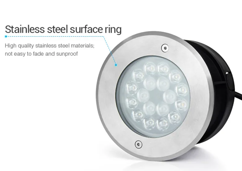 Foco empotrable FOKUA LED 9W, RGB+CCT, SYS-T1