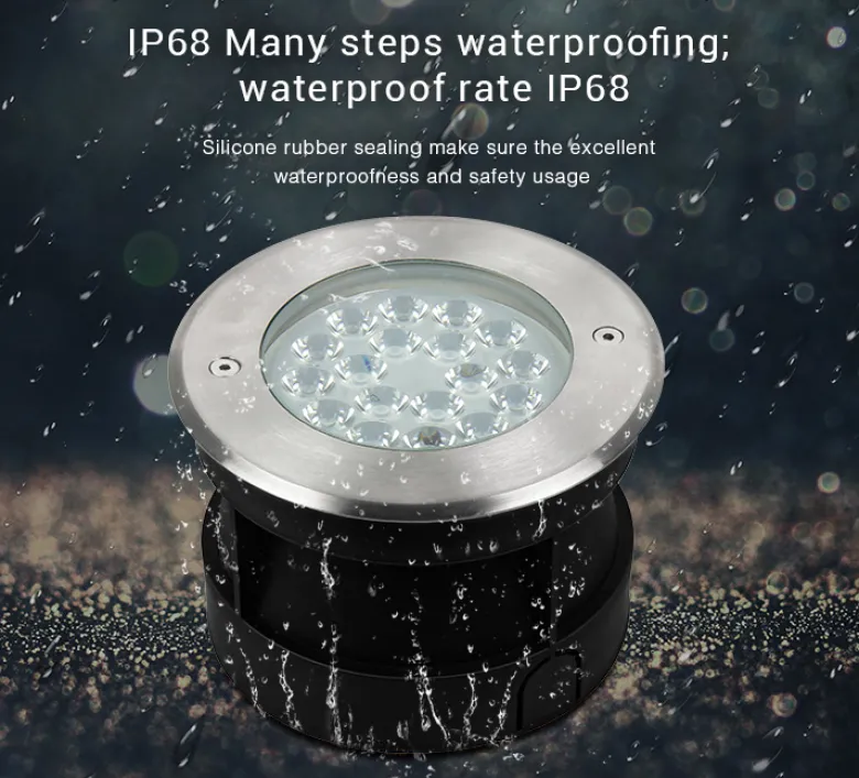 Foco empotrable FOKUA LED 9W, RGB+CCT, SYS-T1