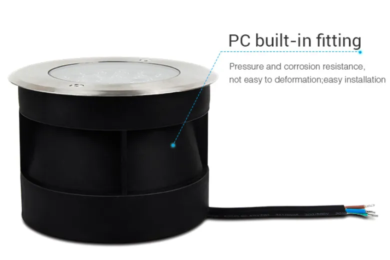 Foco empotrable FOKUA LED 9W, RGB+CCT, SYS-T1