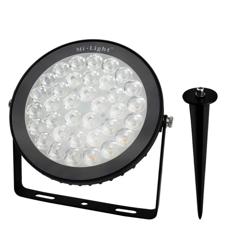 Foco jardín RGB+CCT, 15W, WIFI RF