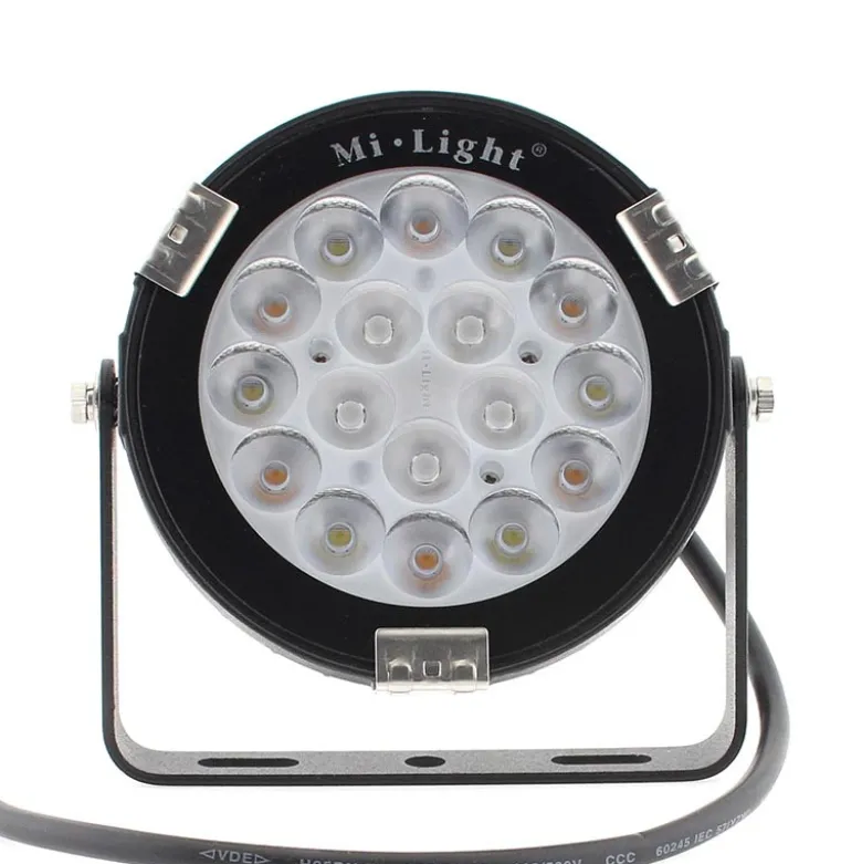 Foco jardín RGB+CCT, 9W, WIFI RF, DC24V