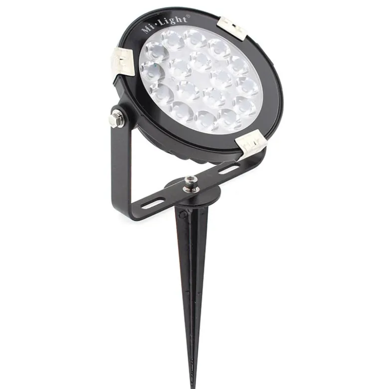 Foco jardín RGB+CCT, 9W, WIFI RF, DC24V