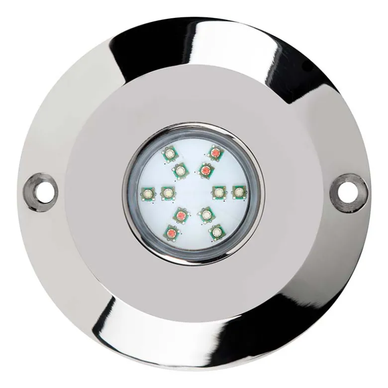 Foco Led sumergible Superficie KENWE LED 60W, RGB, IP68