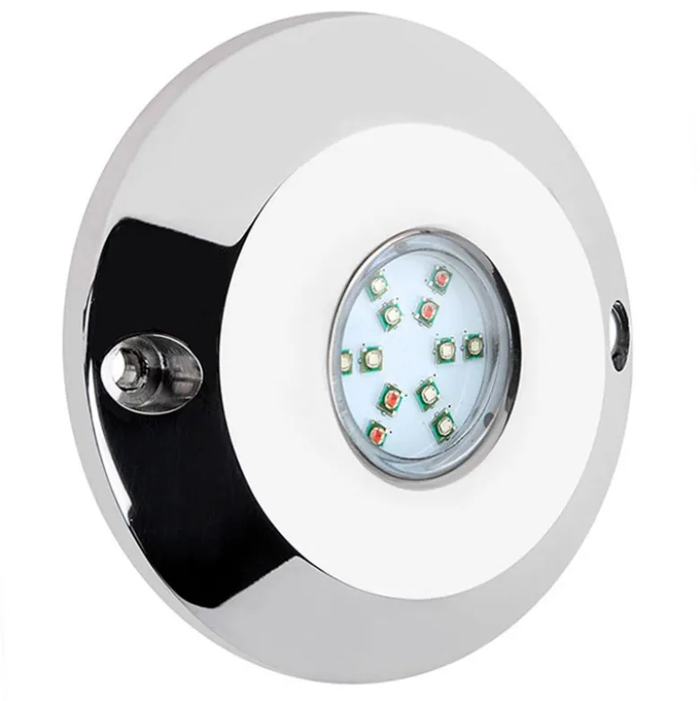 Foco Led sumergible Superficie KENWE LED 60W, RGB, IP68