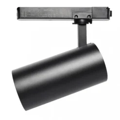 Foco LED ZOLTAR carril Monofásico, 34-40W, CRI<92, UGR13, negro