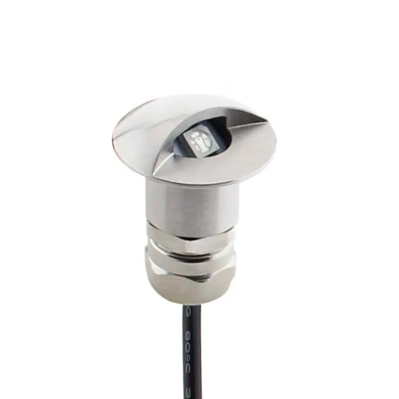 Foco POD LED 1W, RGB, IP67 Acero inox