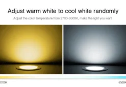 Foco SKATT, 18W, RGB+CCT (2.4GHz)