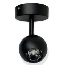 Foco Superficie SKY LED, 5-8-12W, UGR 13, CCT, CRI>93, negro