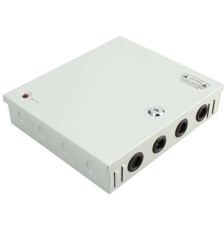 Fuente de alimentación DC12V/240W/20A BOX 18 puertos