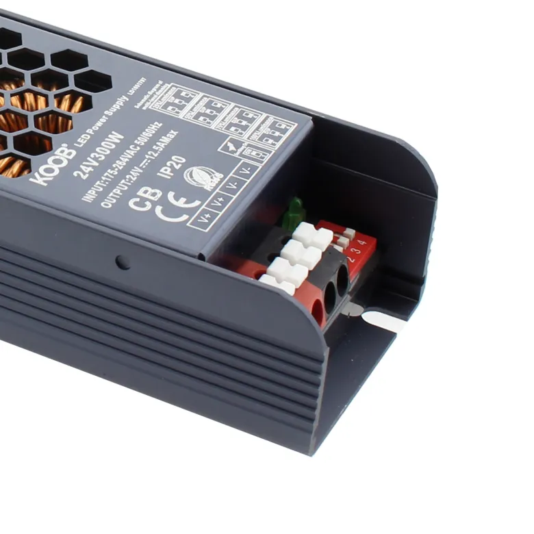 Fuente de alimentación Slim DC24V/300W/12,5A Regulable