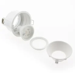 Housing MOS UGR17 Round, blanco/blanco