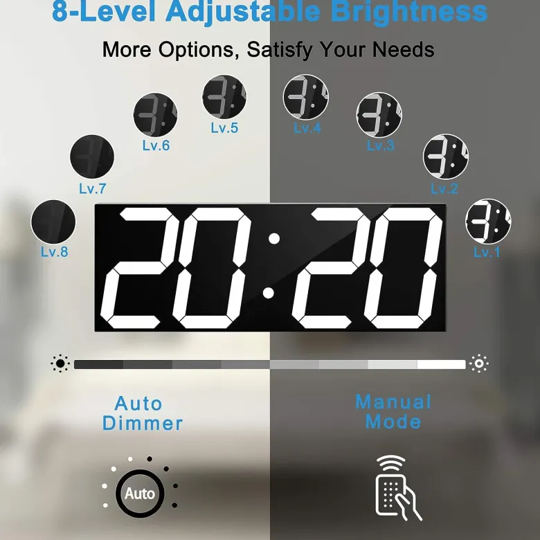 JUMBO CLOCK LED V2 RELOJ 450mm