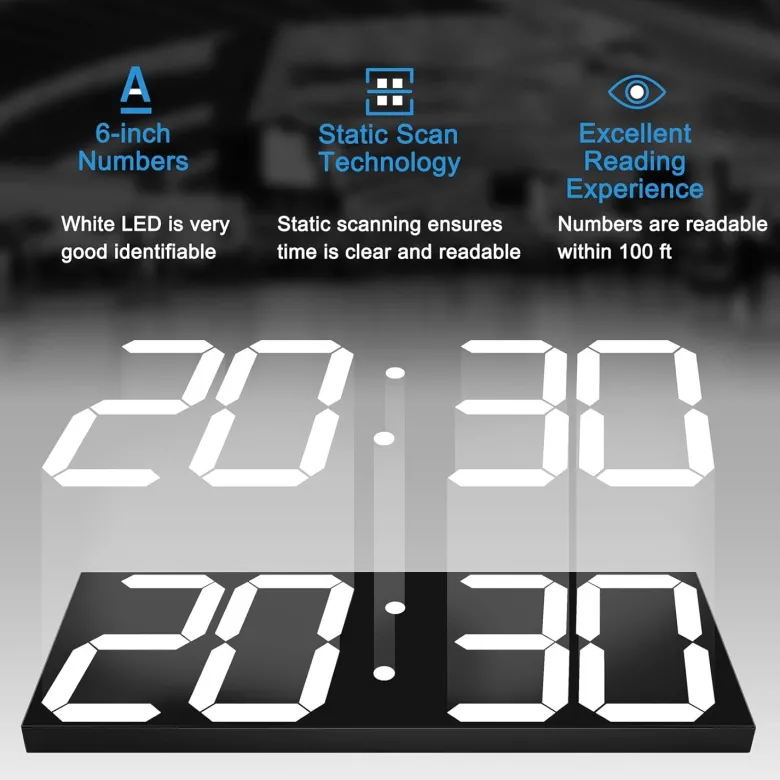 JUMBO CLOCK LED V2 RELOJ 450mm