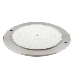 Kit Lámpara LED SLIM 5mm Ø230mm para piscinas, 12V AC/DC, IP68, 35W, RGB, acero inox 316 + mando