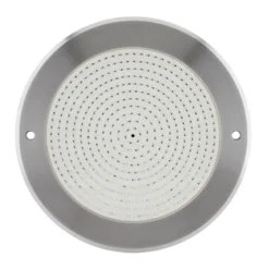 Kit Lámpara LED SLIM 5mm Ø230mm para piscinas, 12V AC/DC, IP68, 35W, RGB, acero inox 316 + mando