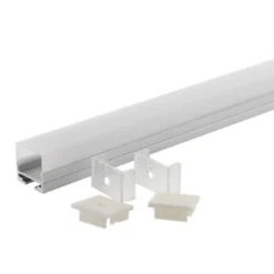 KIT - Perfil aluminio ALKAL SUSPEND para tiras LED, 2 metros