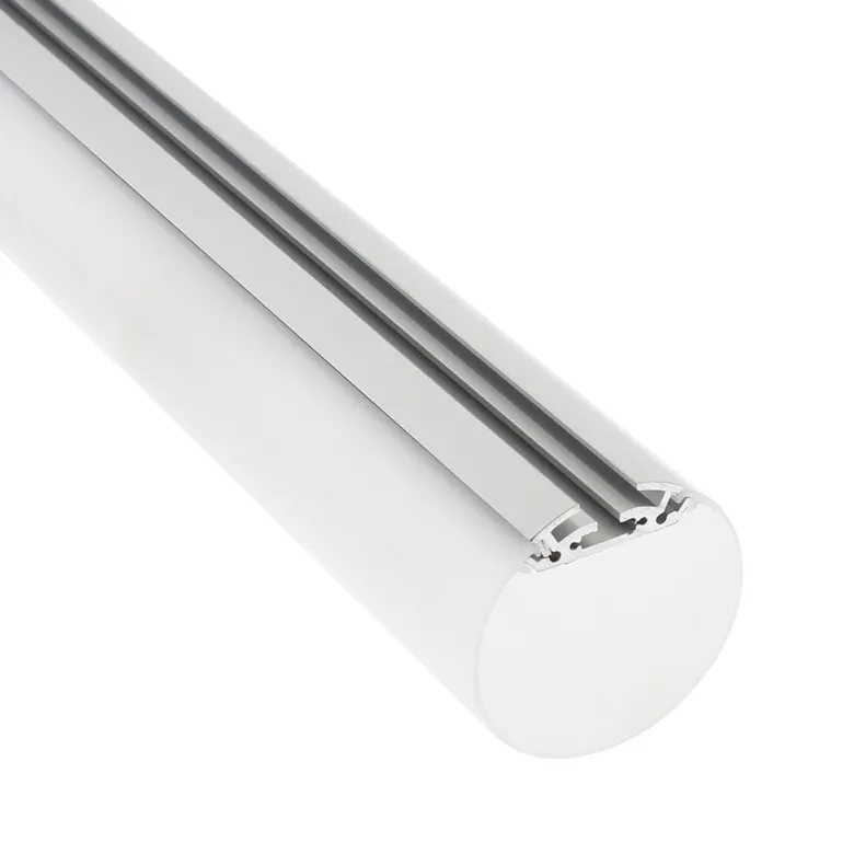 KIT - Perfil aluminio BAROUND_S para tiras LED, 1 metro