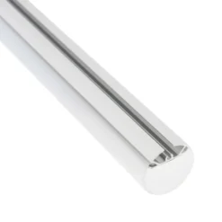 KIT - Perfil aluminio BAROUND Ø30 para tiras LED, 1 metro