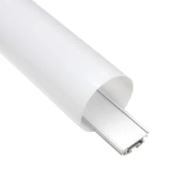 KIT - Perfil aluminio BAROUND para tiras LED, 2 metros