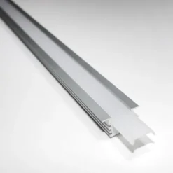 KIT - Perfil aluminio CAMPRO para tiras LED, 1 metro