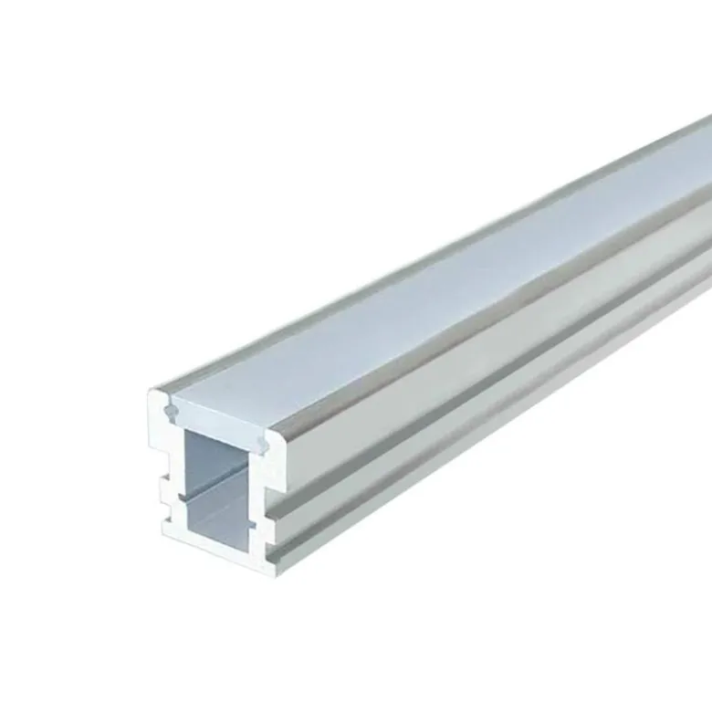 KIT - Perfil aluminio FOOT para tiras LED, 1 metro