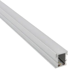 KIT - Perfil aluminio FOOT STEP para tiras LED, 2 metros