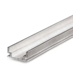 KIT - Perfil aluminio HARDY para tiras LED, 2 metros