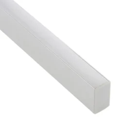 KIT - Perfil aluminio KEN para tiras LED, 2 metros