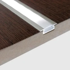 KIT - Perfil aluminio KOBE para tiras LED, 2 metros