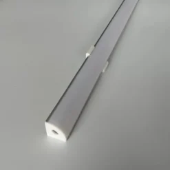 KIT - Perfil aluminio KORK-mini para tiras LED, 2 metros